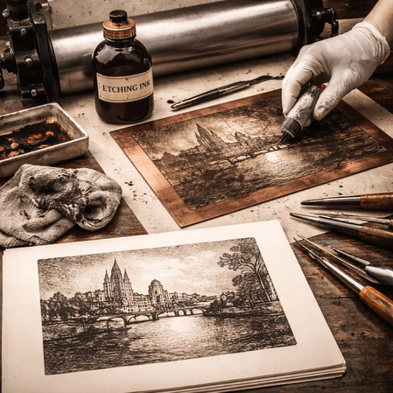 Cosa si intende con Acquaforte