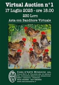 Asta di Argenta Casa d'Aste di Mercoledì 30 luglio 2025